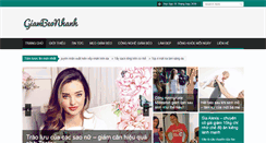 Desktop Screenshot of giambeonhanh.net